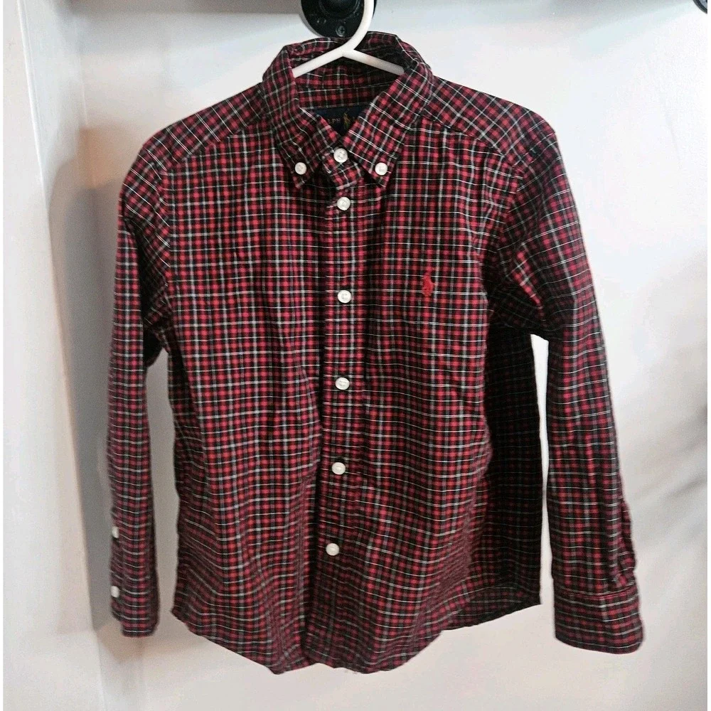 Ralph Lauren Shirt Boys‎ Size 5 Collared Button Down Shirt